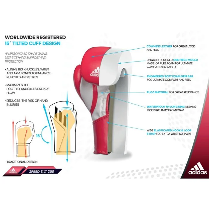 Adidas Speed Tilt 250 Boxing Gloves - Image 3